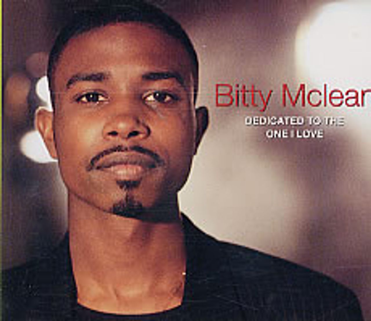 Bitty McLean Dedicated To The One I Love UK CD single