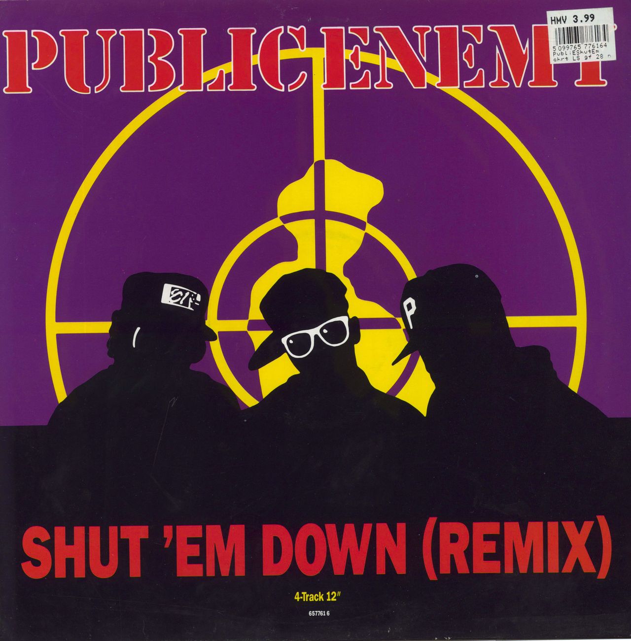 新品未開封USオリジナルPublic Enemy SHUT EM DOWN - 洋楽