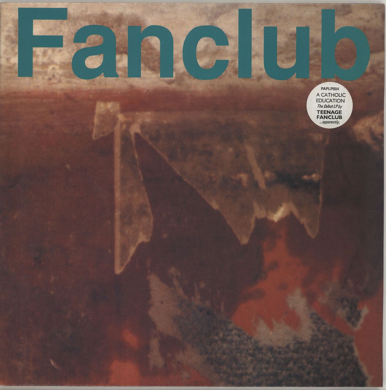 Teenage Fanclub A Catholic Education - Stickered Sleeve UK Vinyl