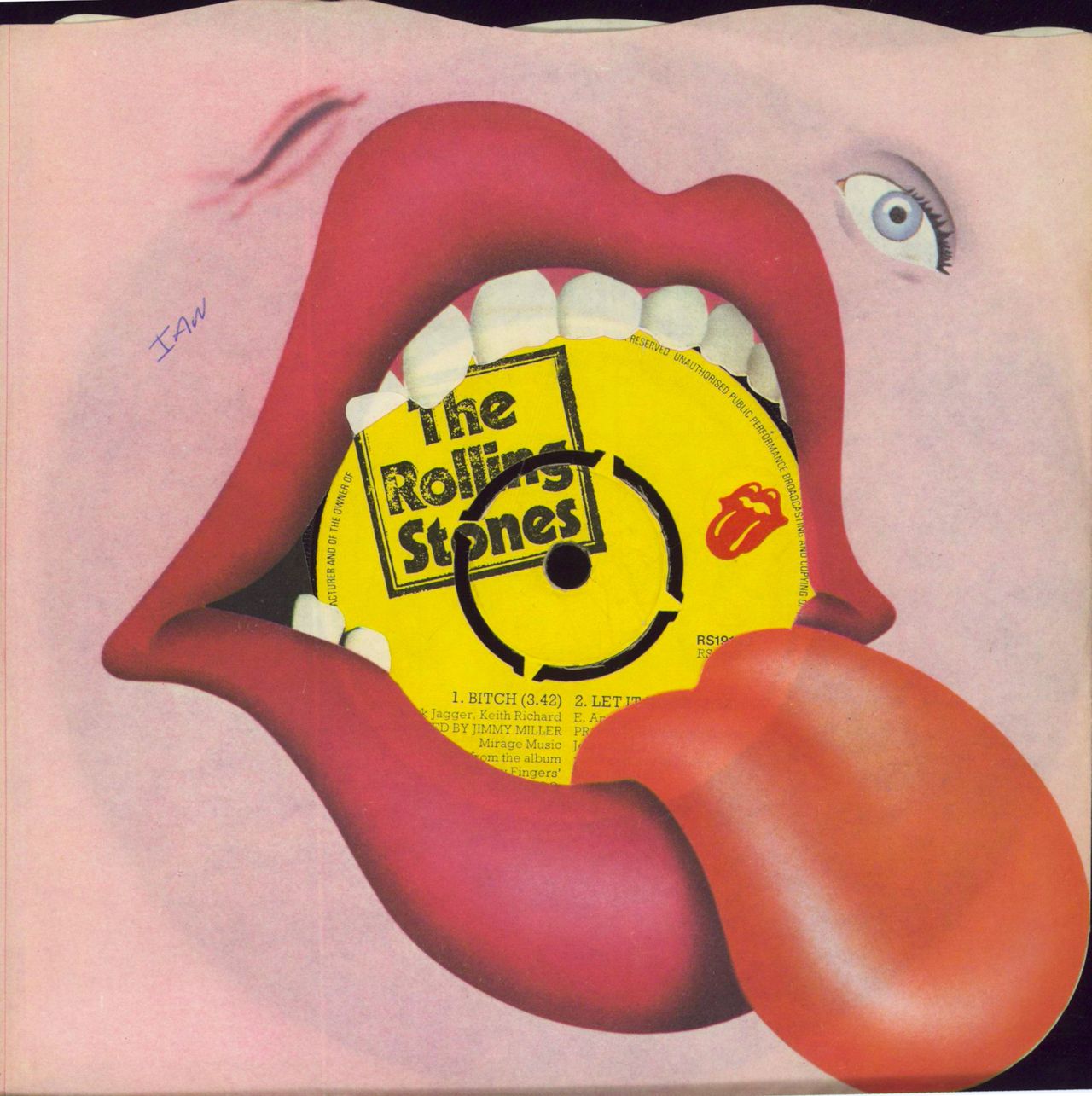 The Rolling Stones Brown Sugar - 4pr UK 7