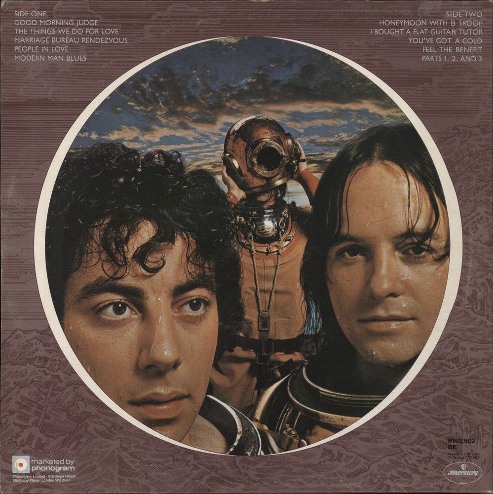 10cc Deceptive Bends UK vinyl LP album (LP record)