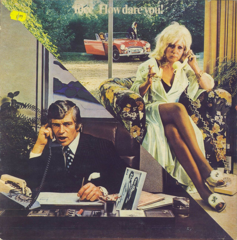 10cc How Dare You! Italian vinyl LP album (LP record) 6310501A