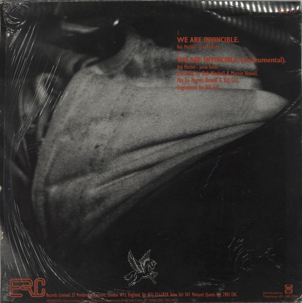 501'S We Are Invincible UK 12" vinyl single (12 inch record / Maxi-single)