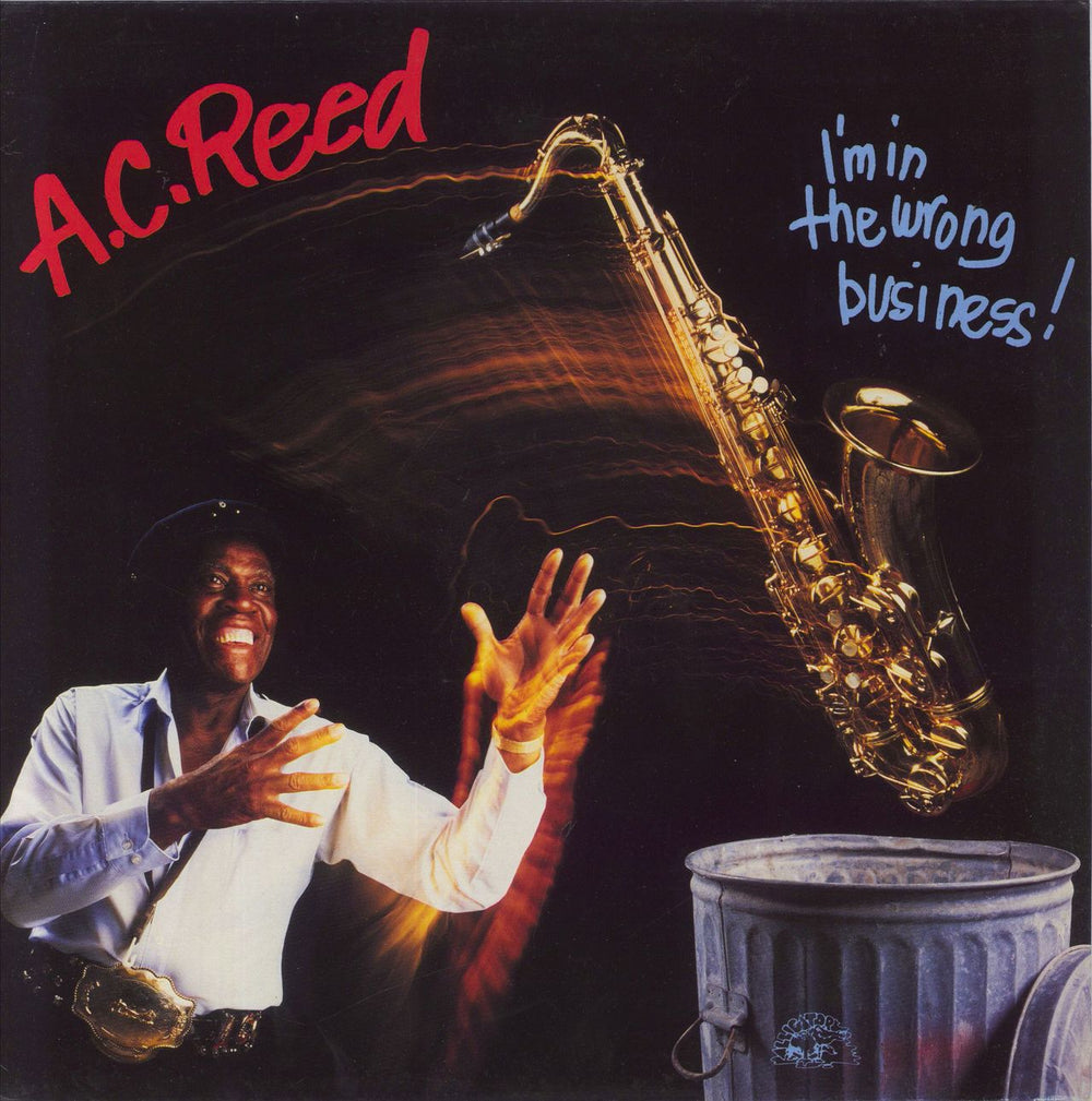 A.C. Reed I'm In The Wrong Business! Dutch vinyl LP album (LP record) SNTF994