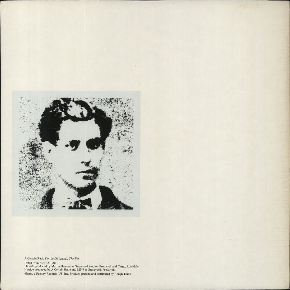 A Certain Ratio Do The Du (Casse) - EX US 12" vinyl single (12 inch record / Maxi-single) FACUS4