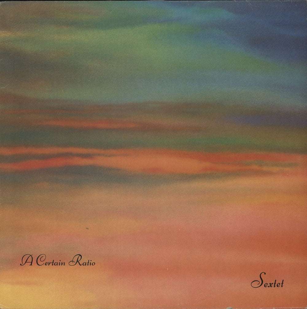 A Certain Ratio Sextet - EX French vinyl LP album (LP record) 201901