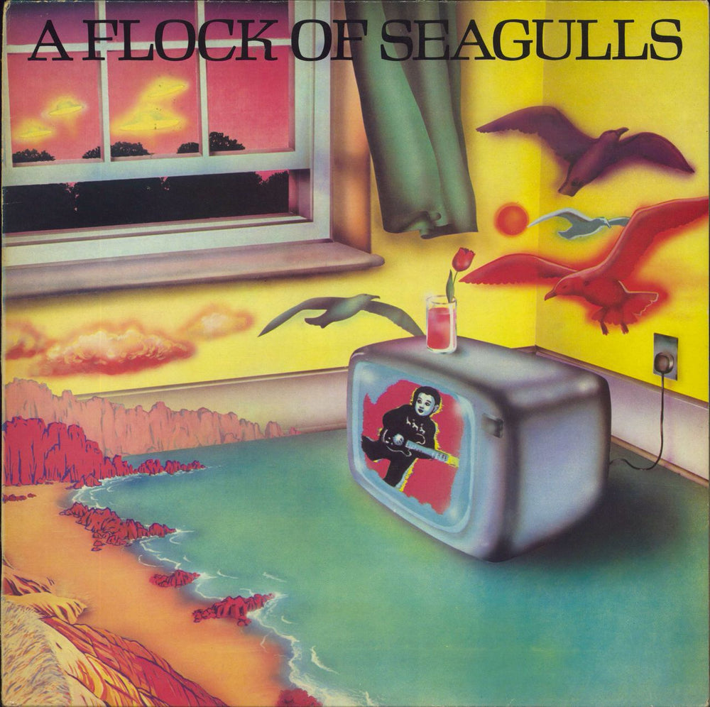 A Flock Of Seagulls A Flock Of Seagulls - EX UK vinyl LP album (LP record) HOP201