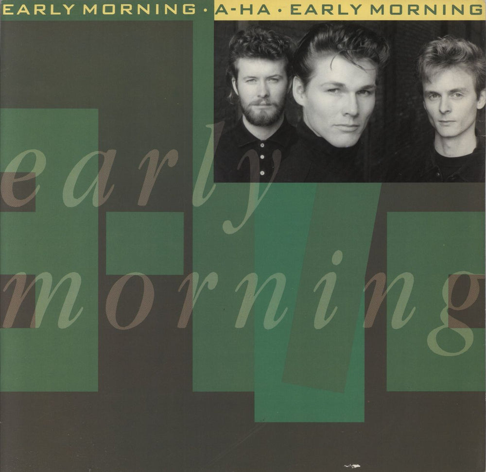 A-Ha Early Morning UK 12" vinyl single (12 inch record / Maxi-single) W0012T