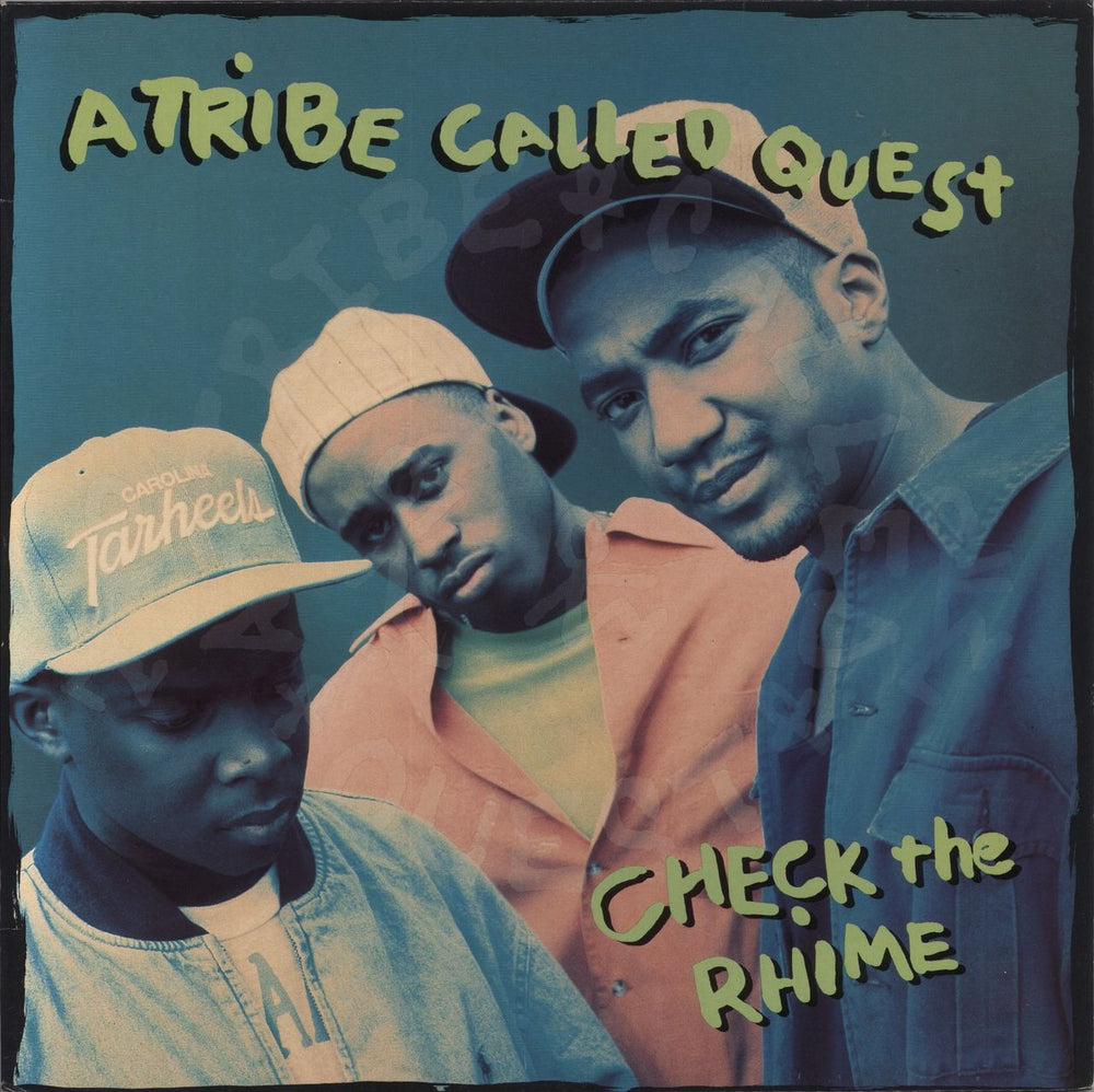 A Tribe Called Quest Check The Rhime US 12" vinyl single (12 inch record / Maxi-single) JIVET284