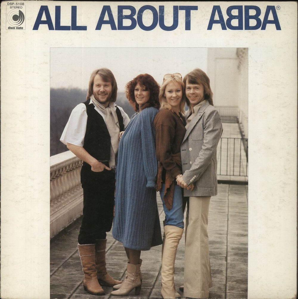 Abba All About Abba Japanese vinyl LP album (LP record) DSP-5108