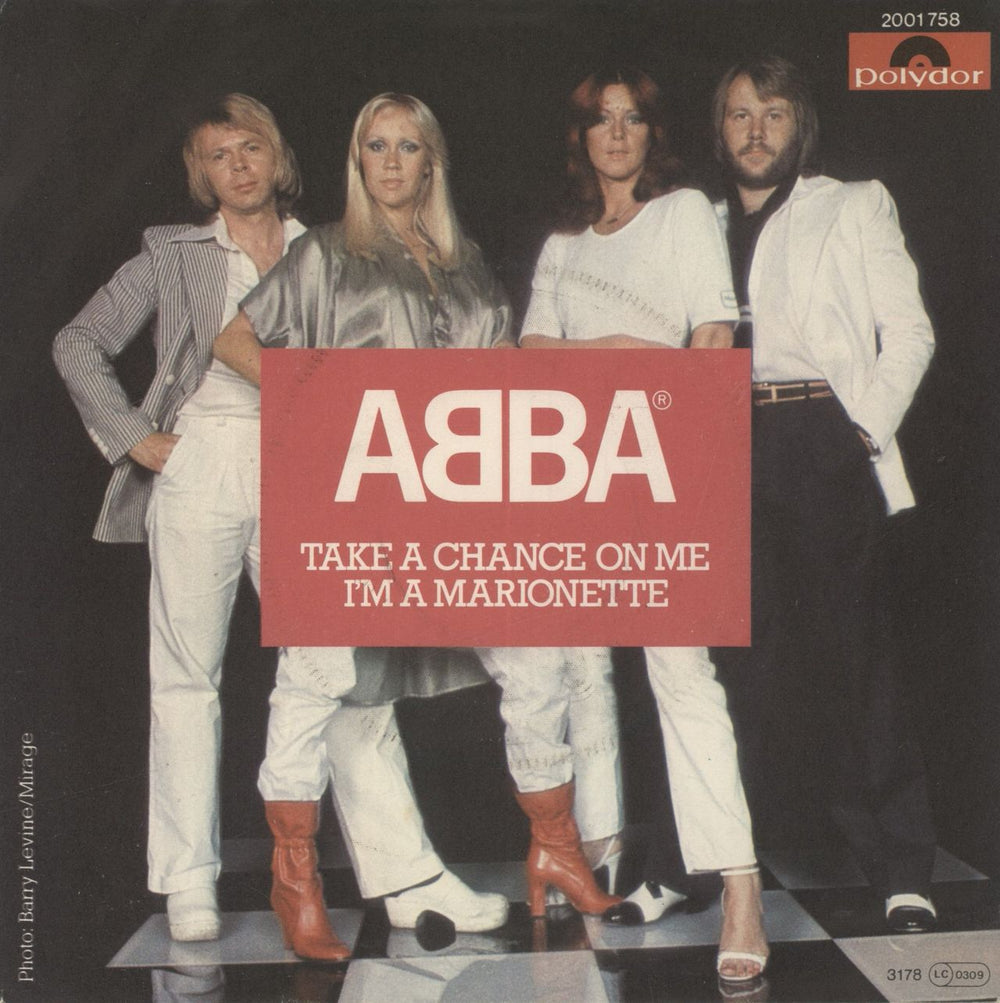 Abba Take A Chance On Me German 7" vinyl single (7 inch record / 45) 2001758