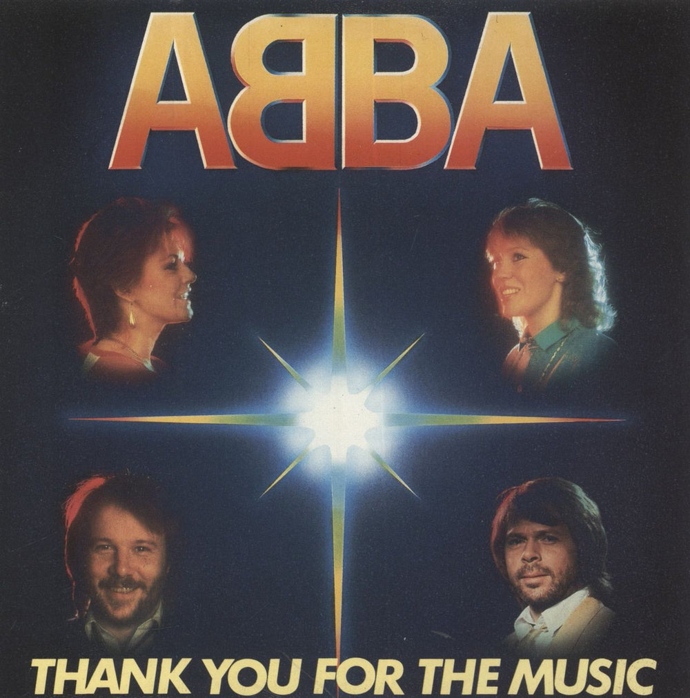 Abba Thank You For The Music Dutch 7" vinyl single (7 inch record / 45) 8211557