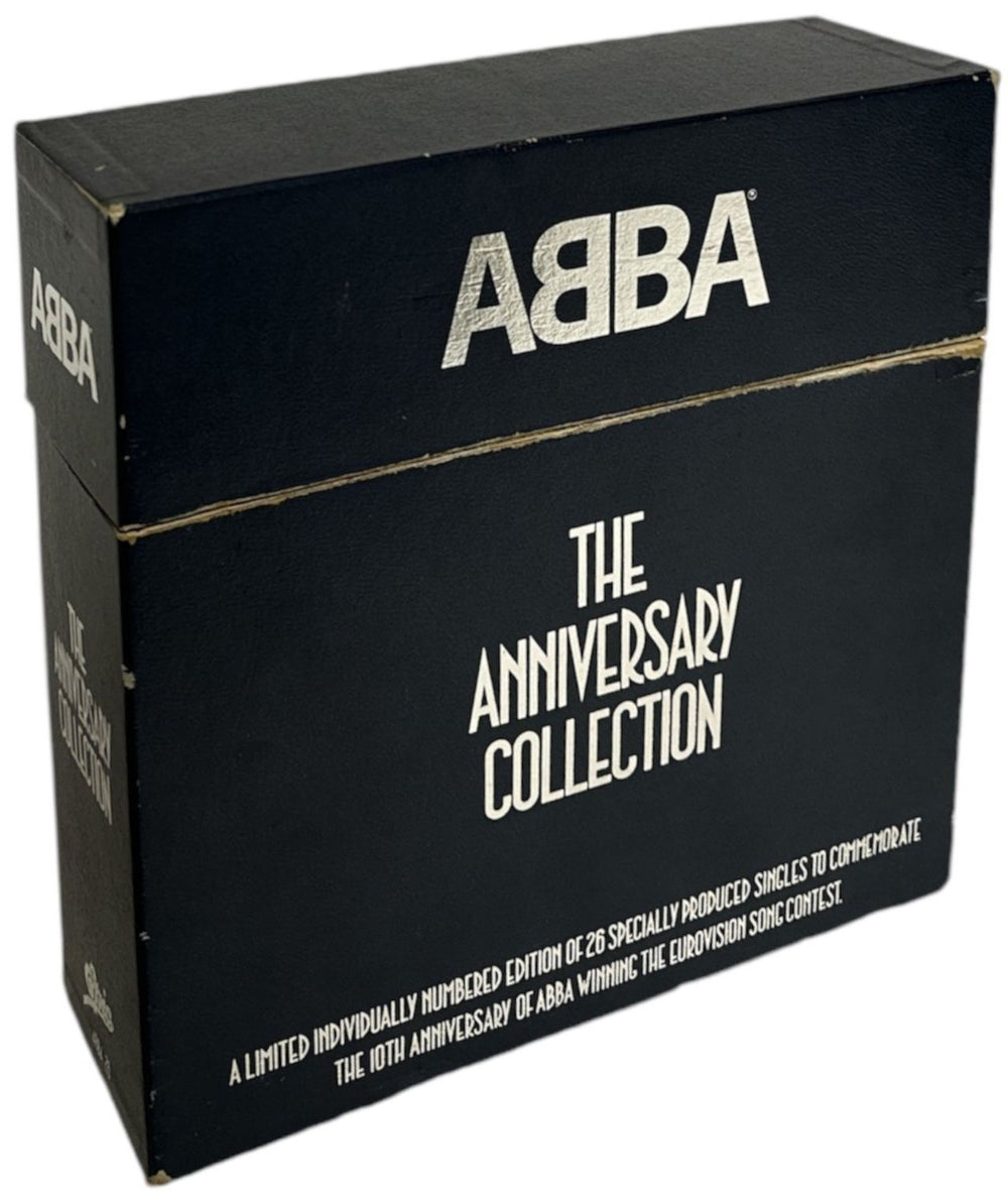 Abba The Anniversary Collection - Blue - Complete - EX UK 7" single box set ABBA26