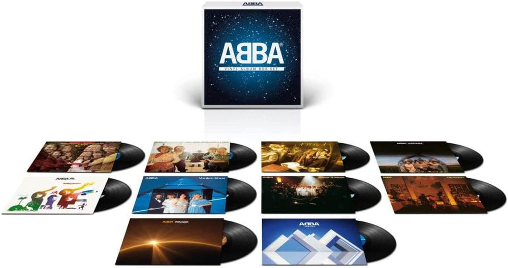 Abba Vinyl Album Box Set - 10LP 180 Gram - Sealed UK Vinyl Box Set 0602445149476