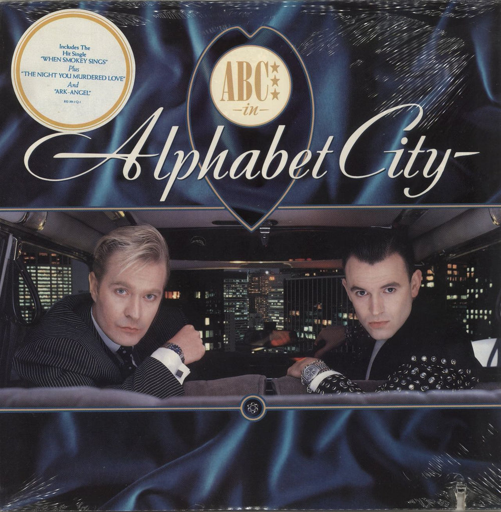 ABC Alphabet City - Sealed + Hype Sticker US vinyl LP album (LP record) 422832-391-1Q-1
