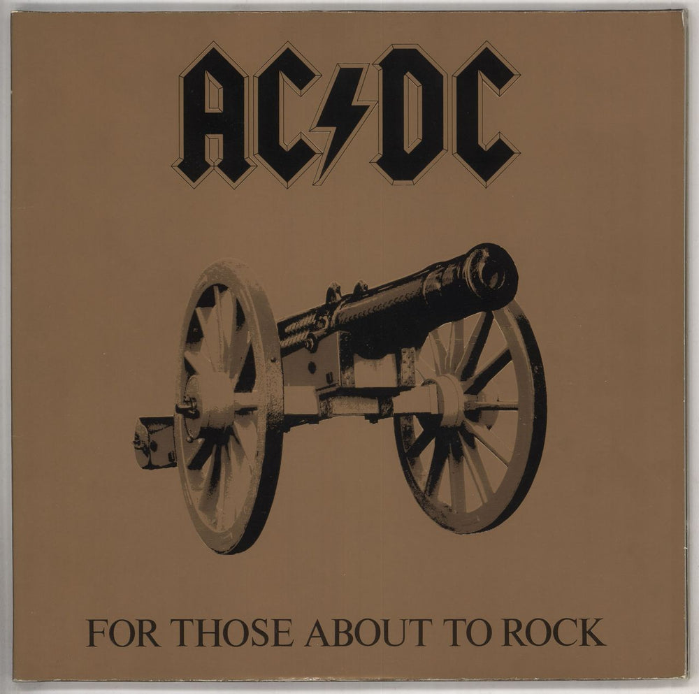 AC/DC For Those About To Rock We Salute You German vinyl LP album (LP record) ATLK50851