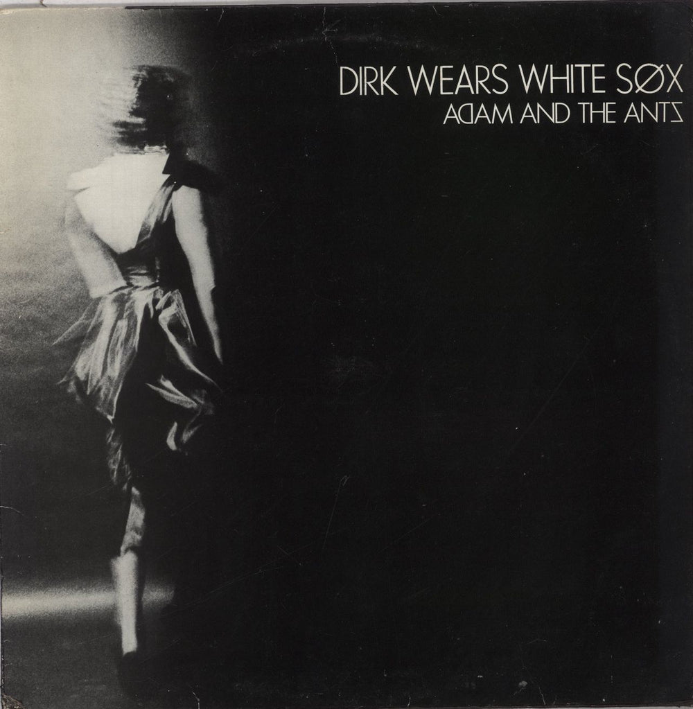 Adam & The Ants Dirk Wears White Sox - chair label - VG UK vinyl LP album (LP record) RIDE3