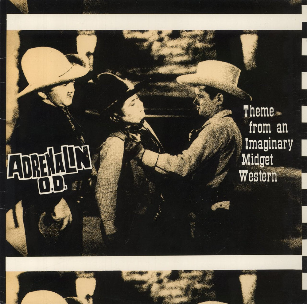 Adrenalin O.D Theme From An Imaginary Midget Western US 12" vinyl single (12 inch record / Maxi-single) BOR-12-016