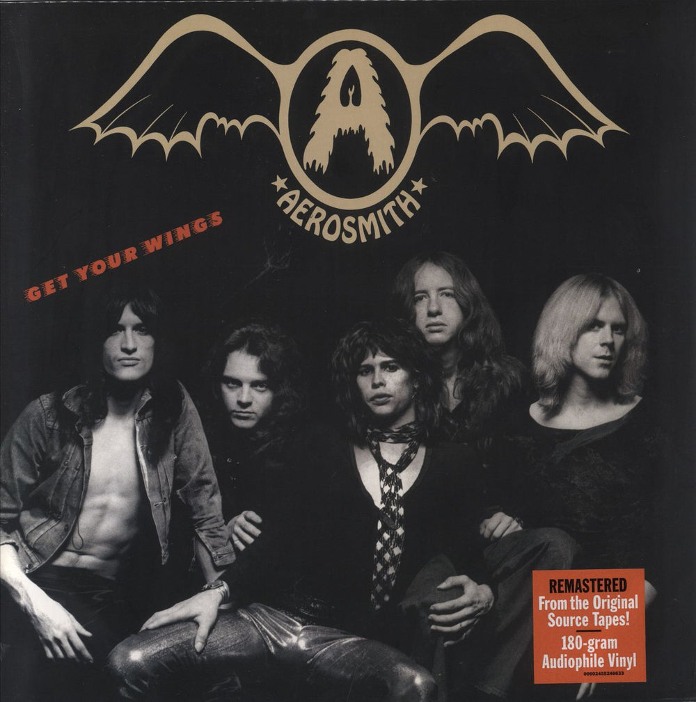 Aerosmith Get Your Wings - Sealed - 180g UK vinyl LP album (LP record) 00602455248633