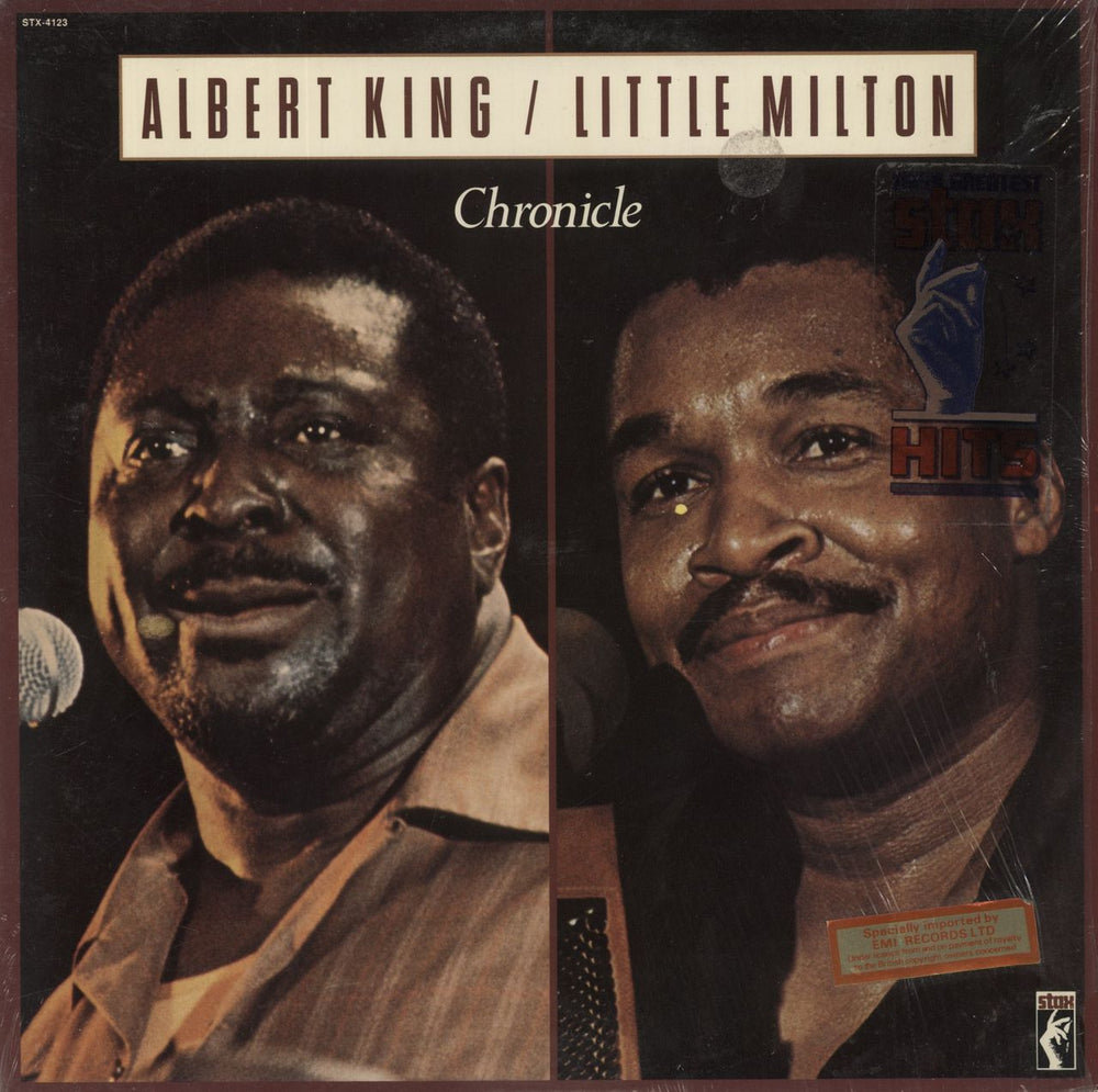 Albert King Chronicle - Their Greatest Stax Hits US vinyl LP album (LP record) STX-4123