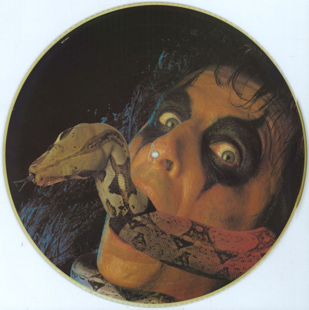 Alice Cooper Constrictor - EX UK picture disc LP (vinyl picture disc album) MCFP3341