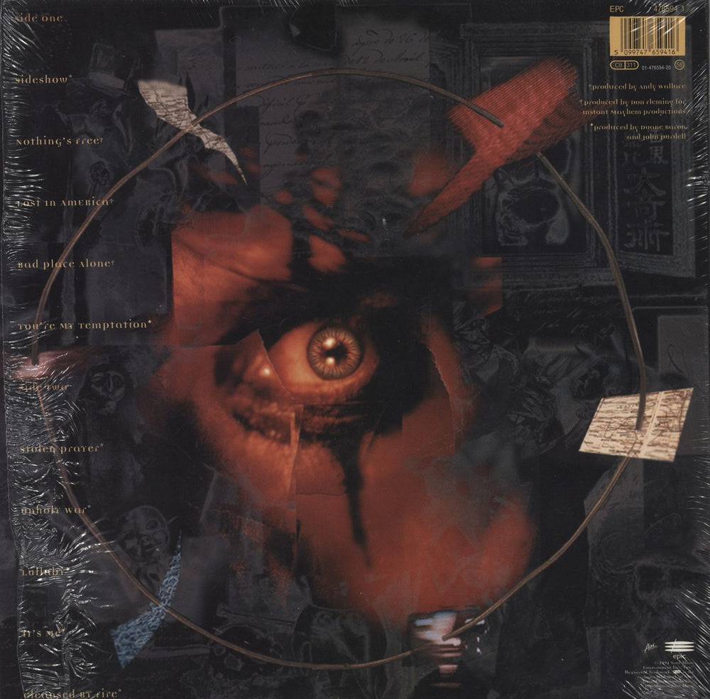 Alice Cooper The Last Temptation Dutch vinyl LP album (LP record) 5099747659416