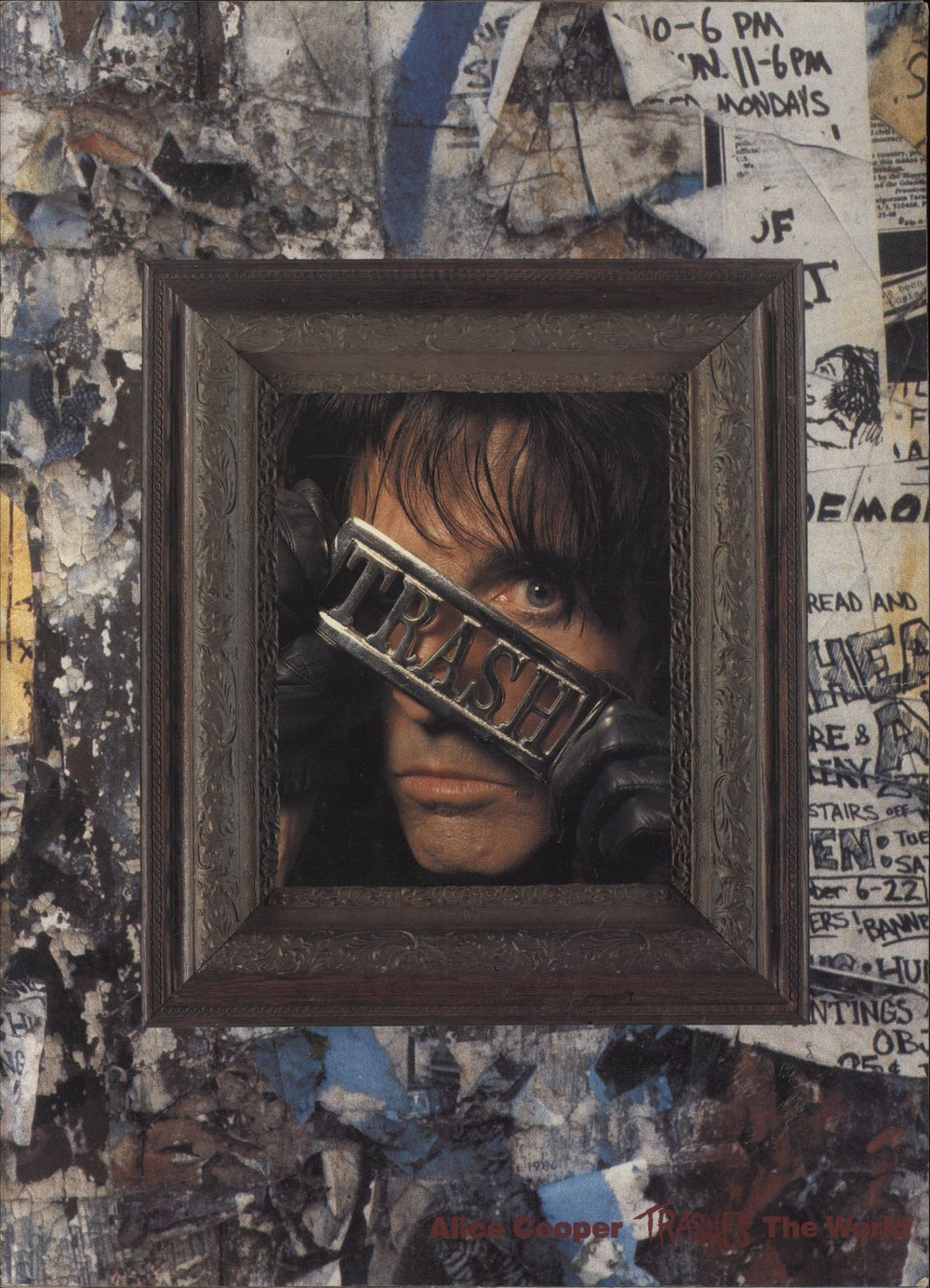 Alice Cooper Trash UK tour programme TOUR PROGRAMME