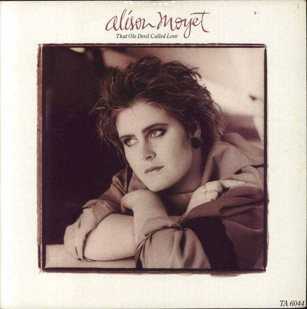 Alison Moyet That Ole Devil Called Love - Promo UK Promo 12" vinyl single (12 inch record / Maxi-single) TA6044