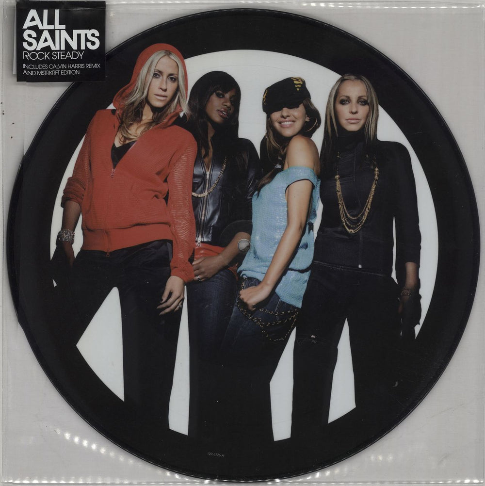 All Saints Rock Steady UK 12" vinyl picture disc (12 inch picture record) 12R6726