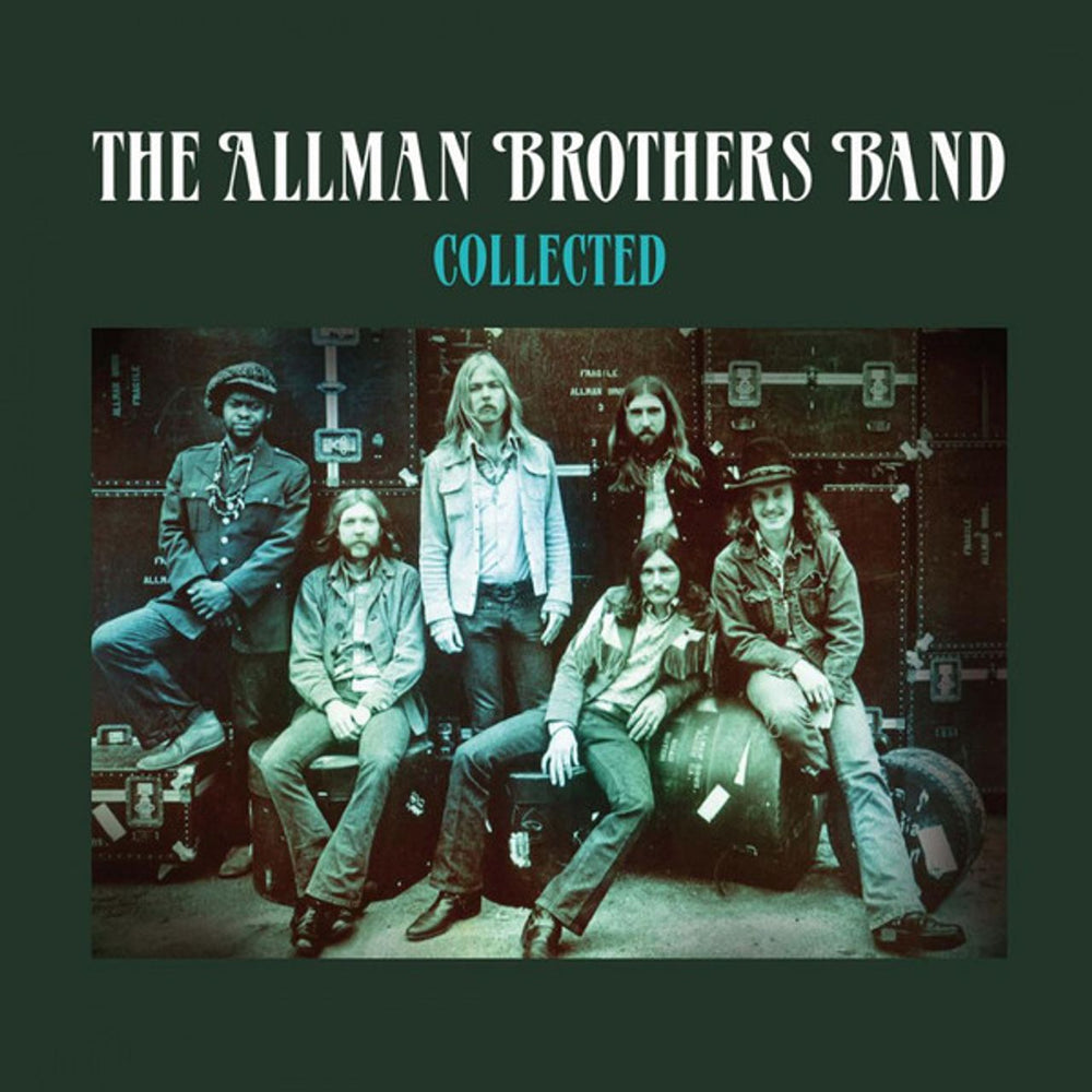 Allman Brothers Band Collected - 180 Gram Green Vinyl UK 2-LP vinyl record set (Double LP Album) MOVLP2281