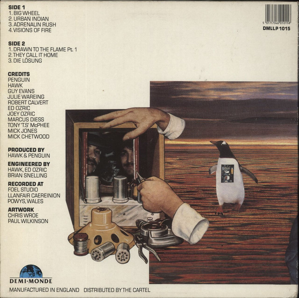 Amon Düül Die Lösung UK vinyl LP album (LP record) 5017046010158