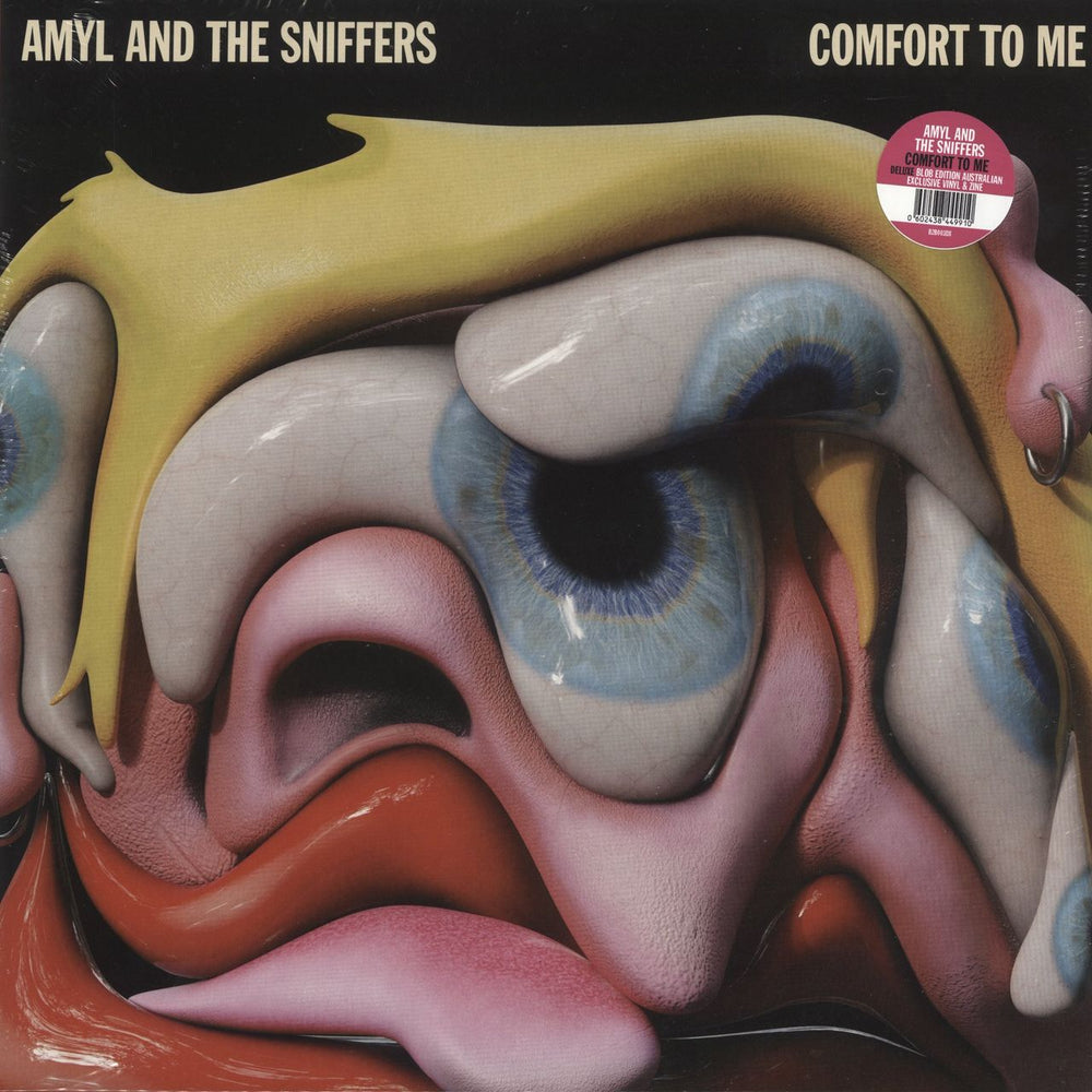 Amyl And The Sniffers Comfort To Me - Deluxe Blob Edition - Sealed Australian vinyl LP album (LP record) B2B003DX