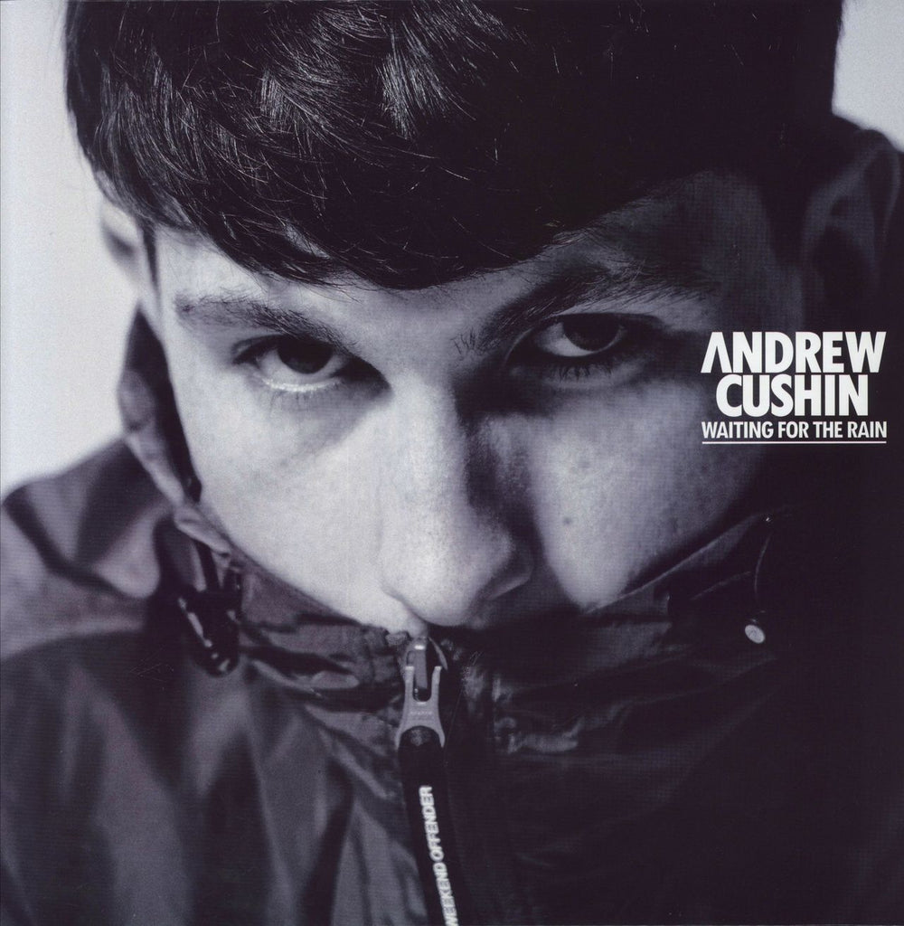 Andrew Cushin Waiting For The Rain - White Vinyl + Signed Insert UK vinyl LP album (LP record) SOLP010W