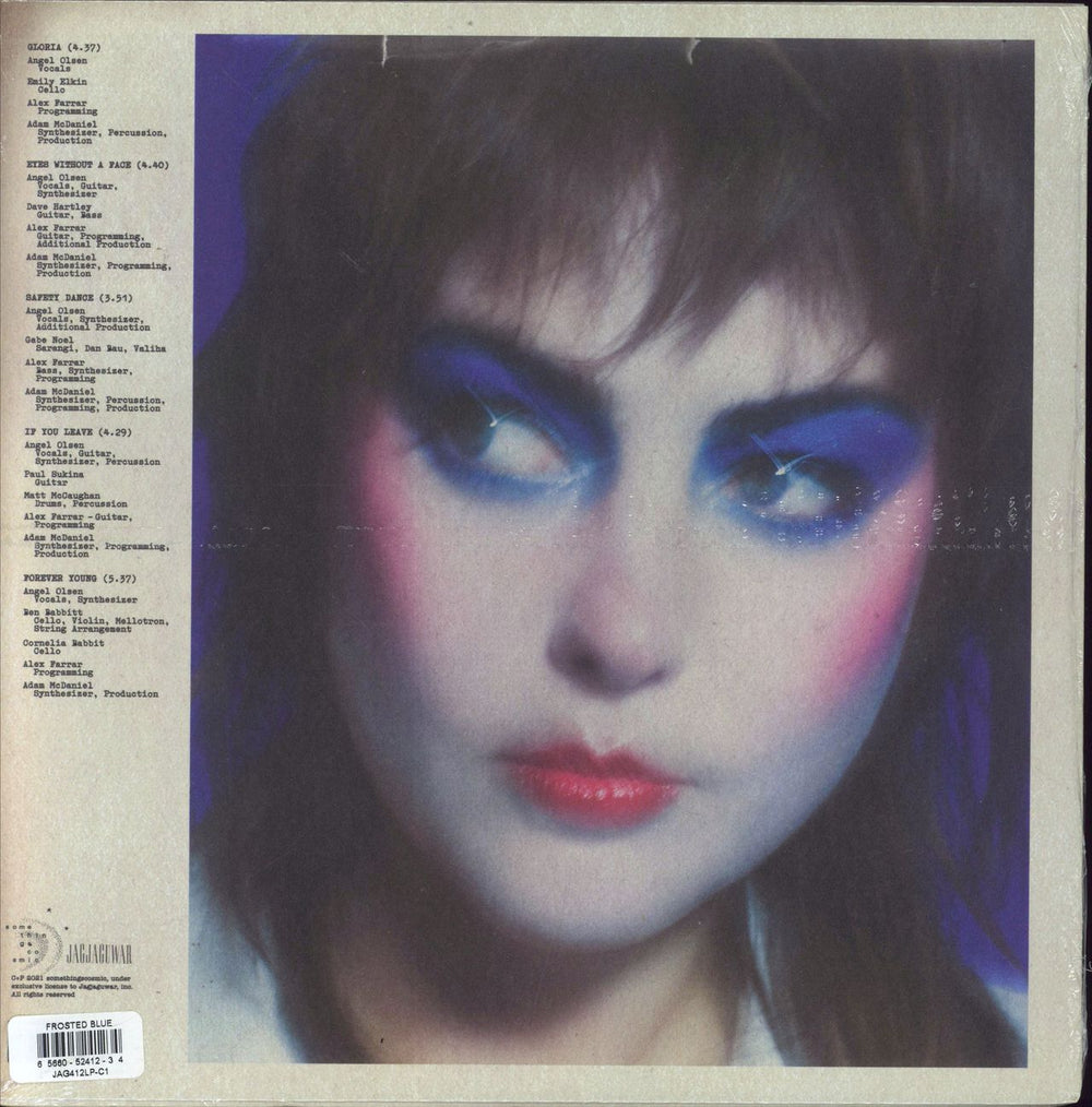 Angel Olsen Aisles - Frosted Blue Vinyl US 12" vinyl single (12 inch record / Maxi-single) 656605241234