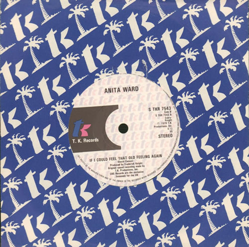 Anita Ward Ring My Bell - Solid UK 7" vinyl single (7 inch record / 45) STKR7543