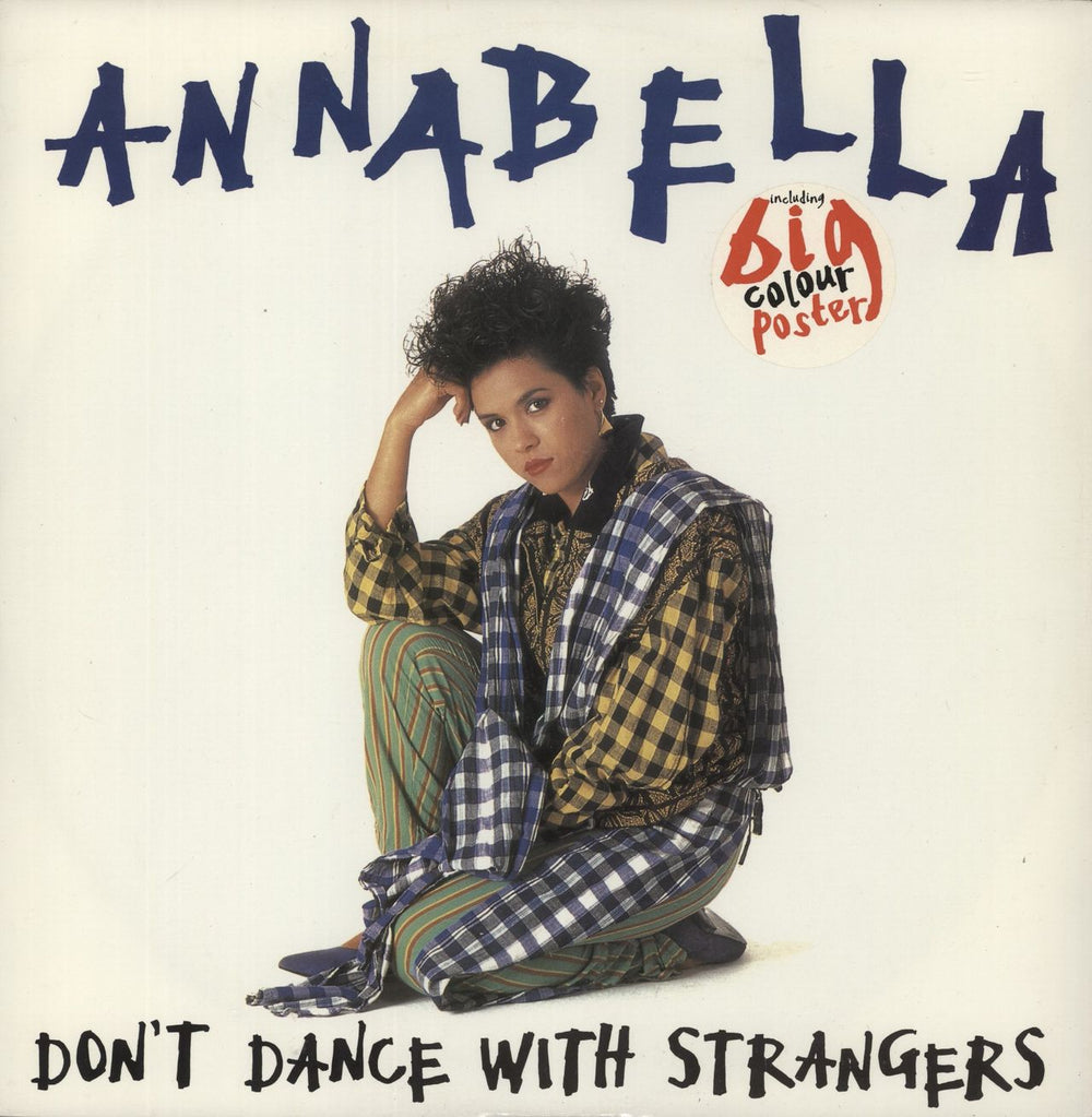 Annabella Lwin Don't Dance With Strangers + Poster UK 12" vinyl single (12 inch record / Maxi-single) PT40378