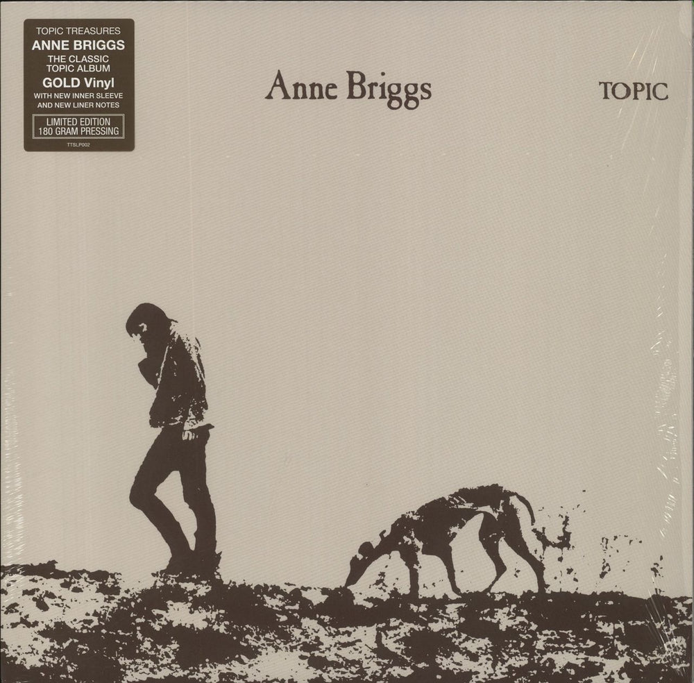 Anne Briggs Anne Briggs - 180 Gram Gold Vinyl UK vinyl LP album (LP record) TTSLP002