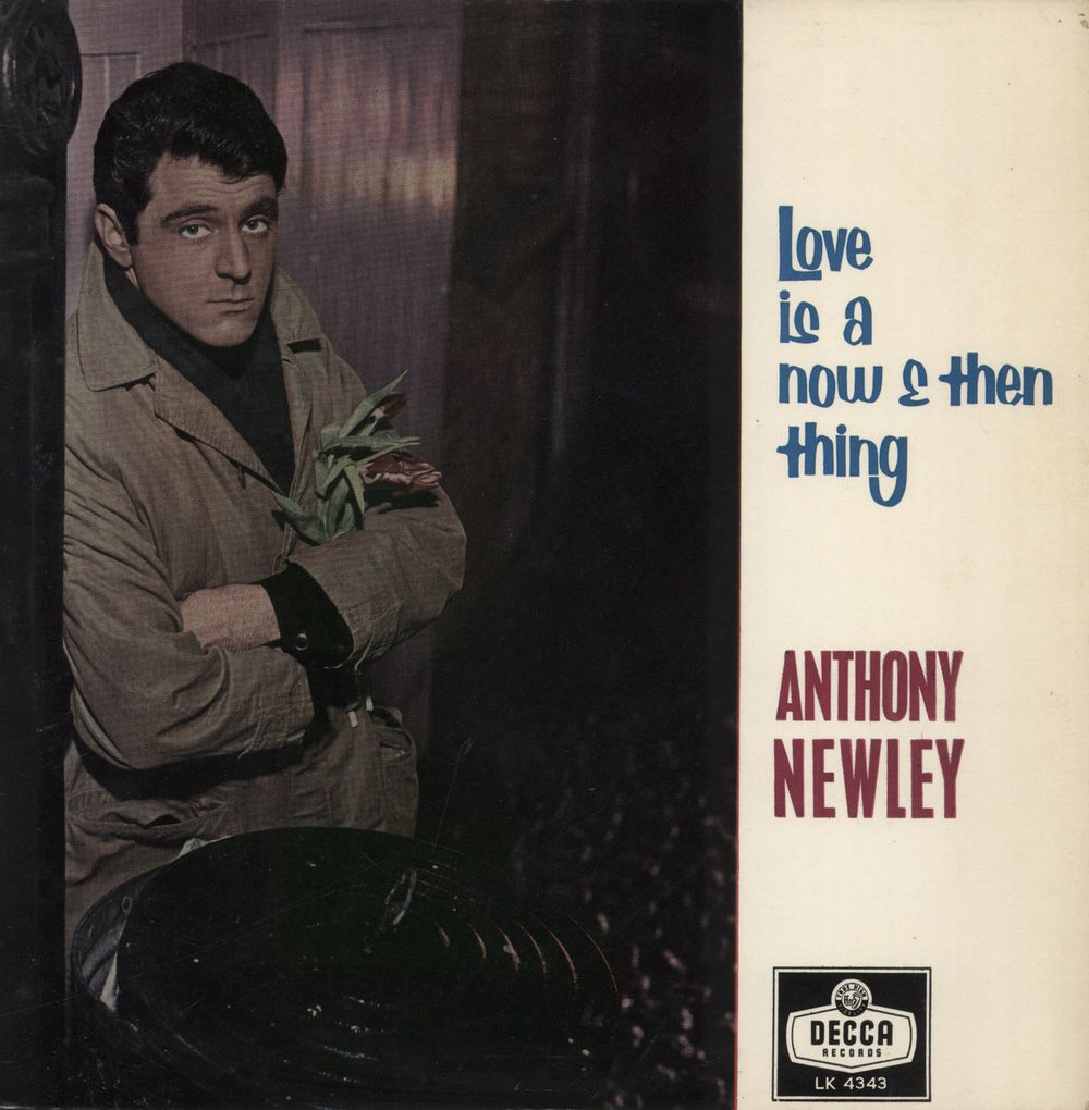 Anthony Newley Love Is A Now And Then Thing UK vinyl LP album (LP record) LK4343