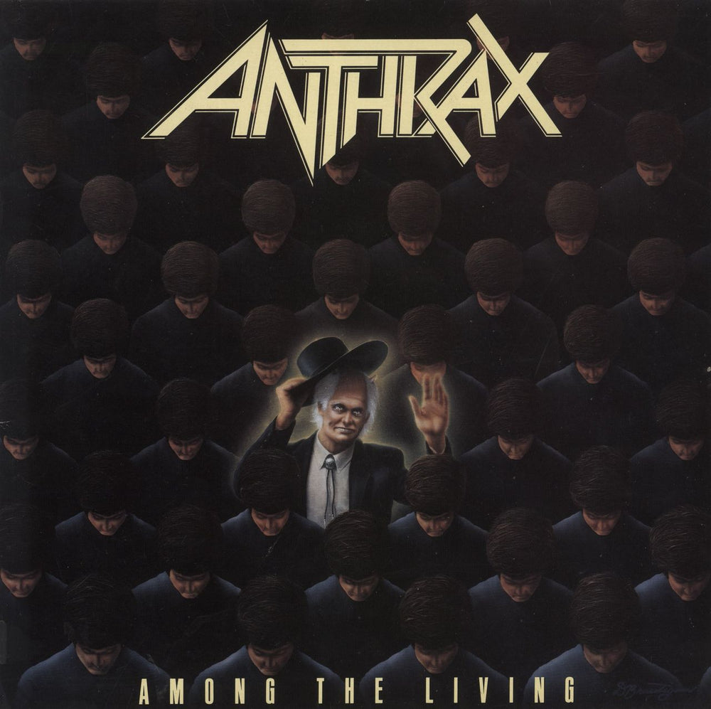 Anthrax Among The Living - EX UK vinyl LP album (LP record) ILPS9865