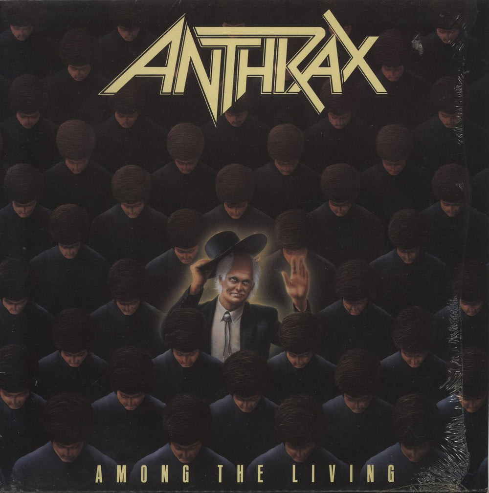 Anthrax Among The Living UK vinyl LP album (LP record) ILPS9865