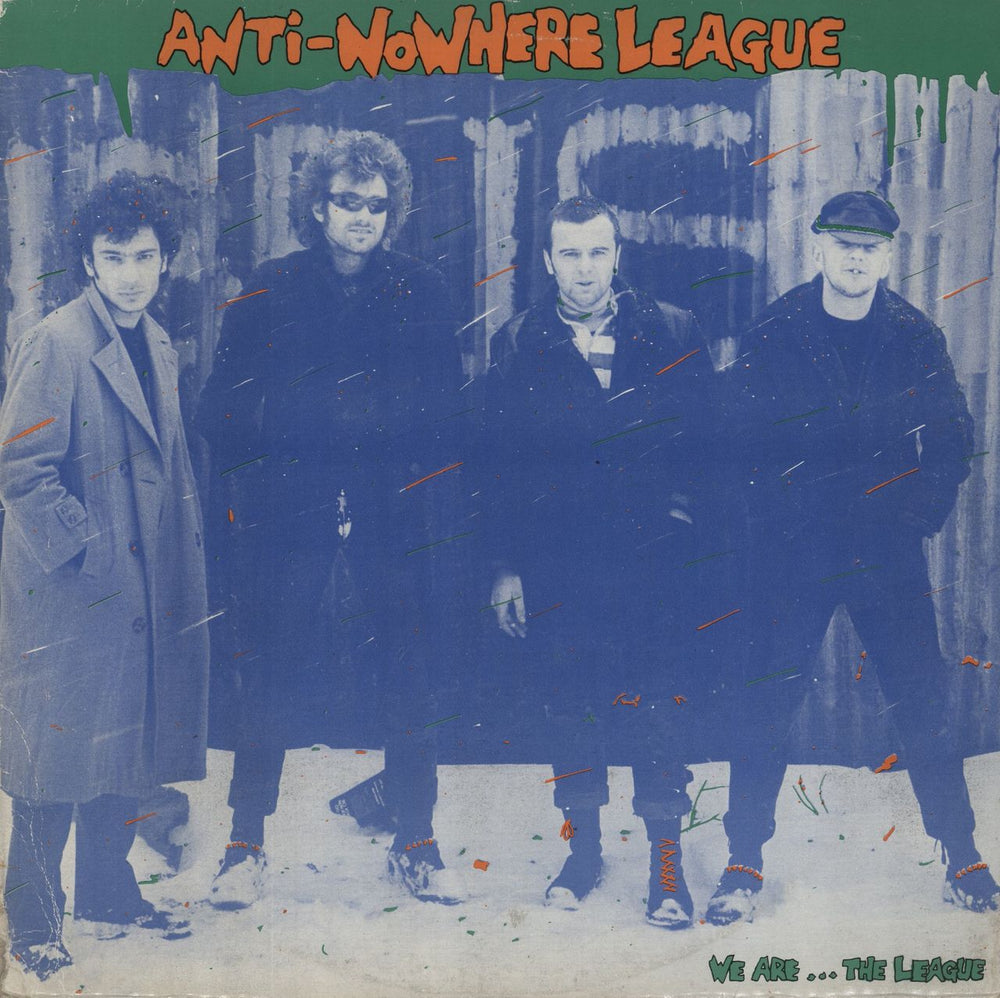 Anti-Nowhere League We Are... The League - Uncensored - VG UK vinyl LP album (LP record) LMNOP1