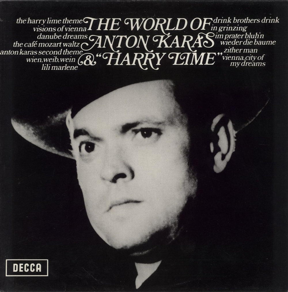 Anton Karas The World Of Anton Karas & 'Harry Lime' Dutch vinyl LP album (LP record) SPA118