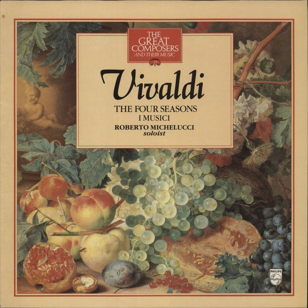 Antonio Vivaldi The Four Seasons UK vinyl LP album (LP record) 411002-1