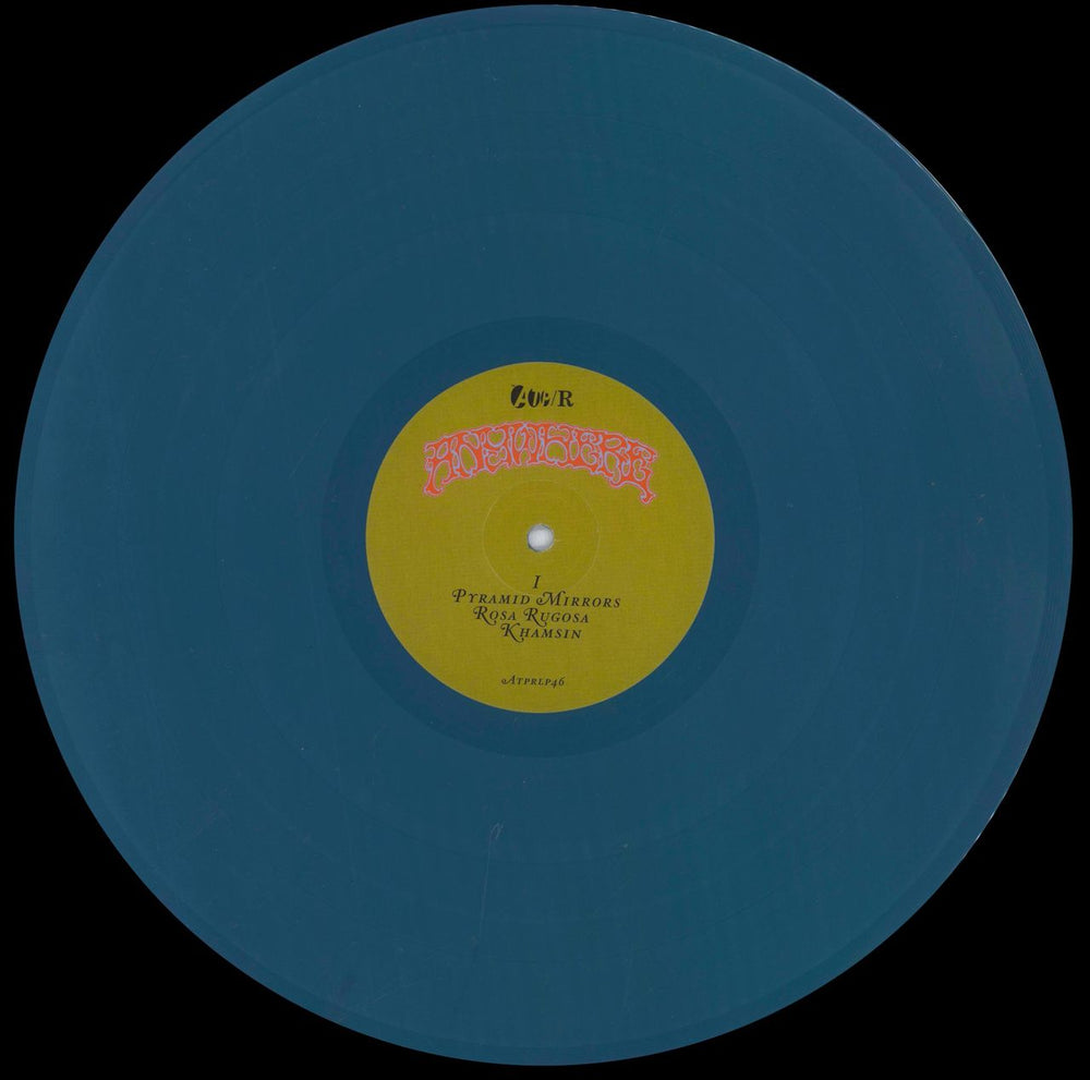 Anywhere Anywhere - Aqua Vinyl - Shrink US vinyl LP album (LP record) 7P5LPAN835037