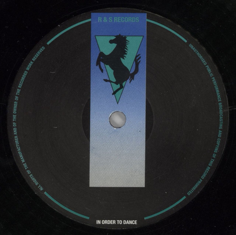 Aphex Twin Xylem Tube EP - Vintage R&S Sticker Belgian 12" vinyl single (12 inch record / Maxi-single) APH12XY867103