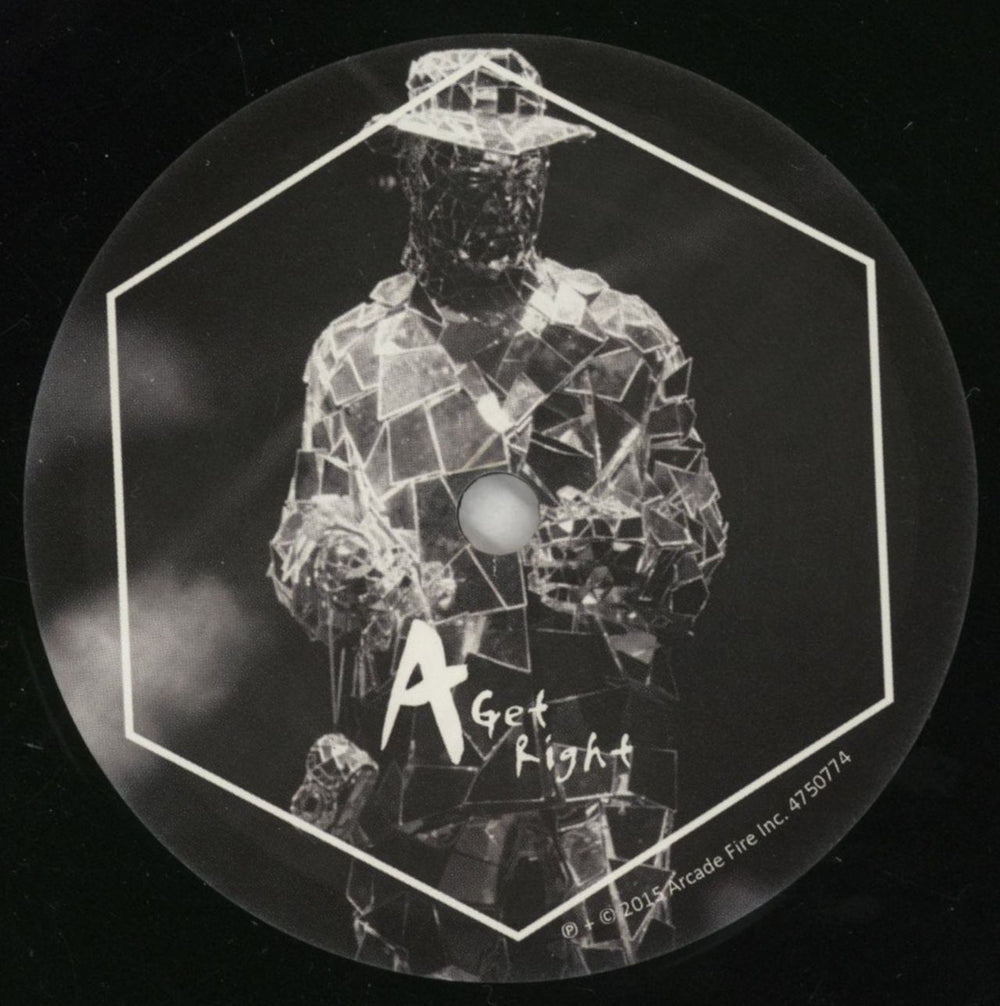 Arcade Fire Get Right US 7" vinyl single (7 inch record / 45) ACF07GE864980