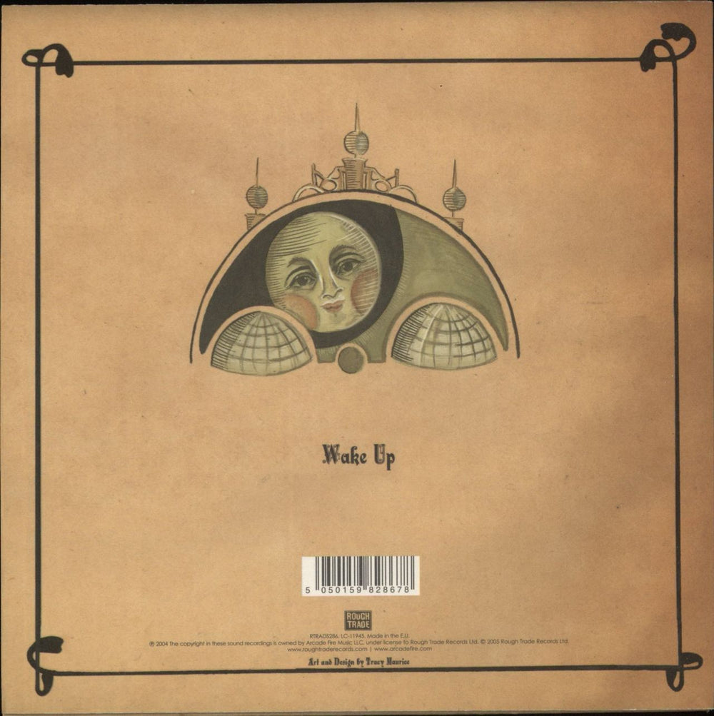 Arcade Fire Wake Up UK 7" vinyl single (7 inch record / 45) 5050159828678