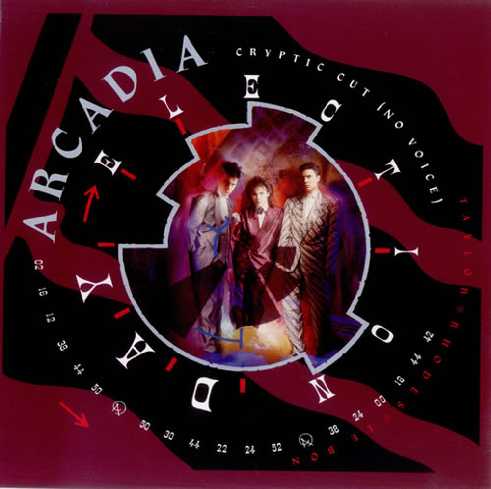 Arcadia Election Day - Cryptic Cut UK 12" vinyl single (12 inch record / Maxi-single) 12NSRA1
