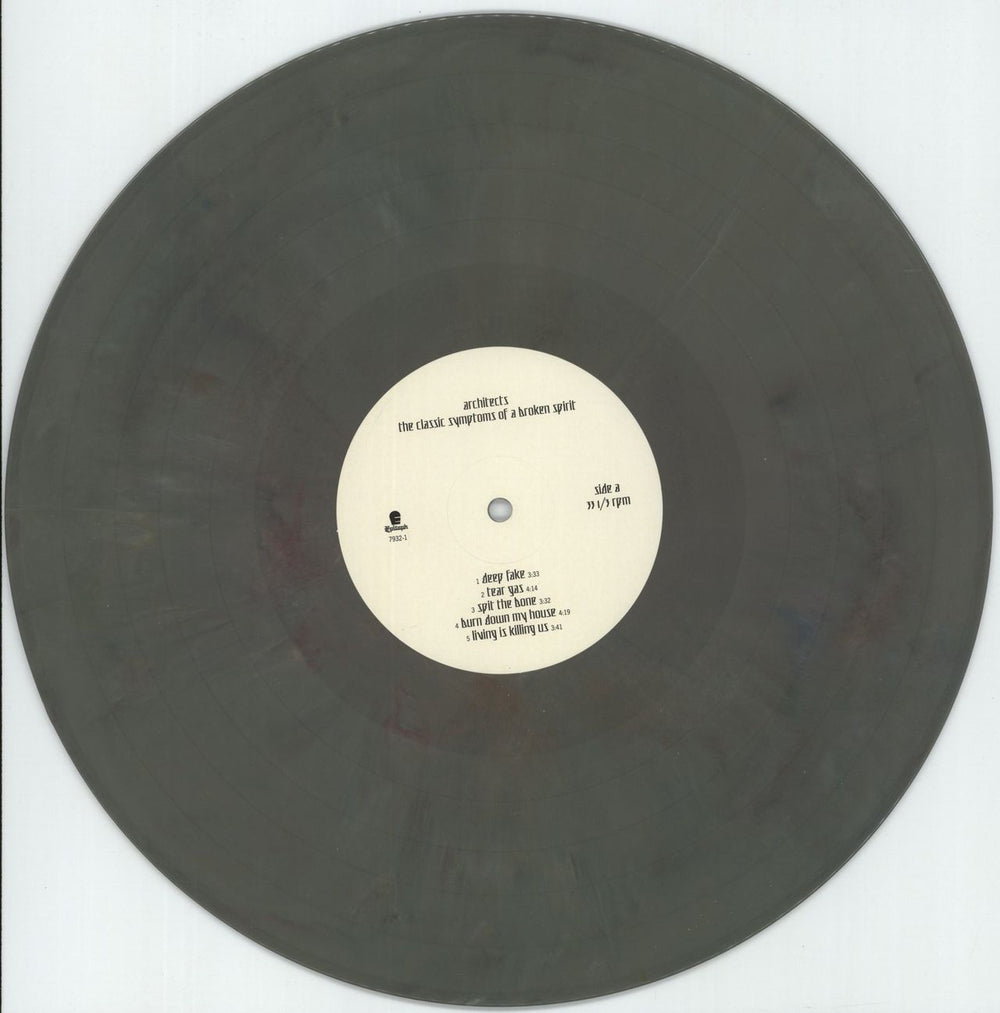 Architects The Classic Symptoms Of A Broken Spirit - Eco Mix Vinyl - Autographed Dutch vinyl LP album (LP record) 07CLPTH878208