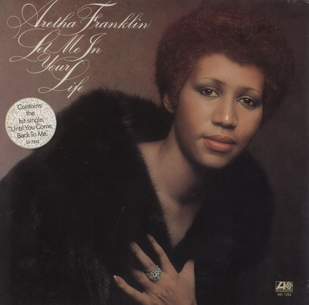 Aretha Franklin Let Me In Your Life - Sealed & Stickered US vinyl LP album (LP record) SD7292